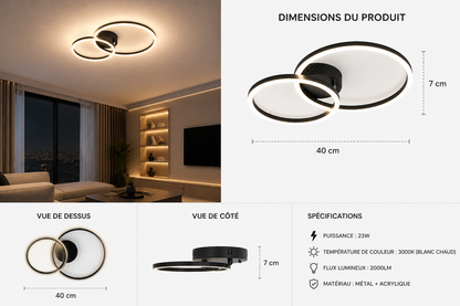 Plafonnier LED